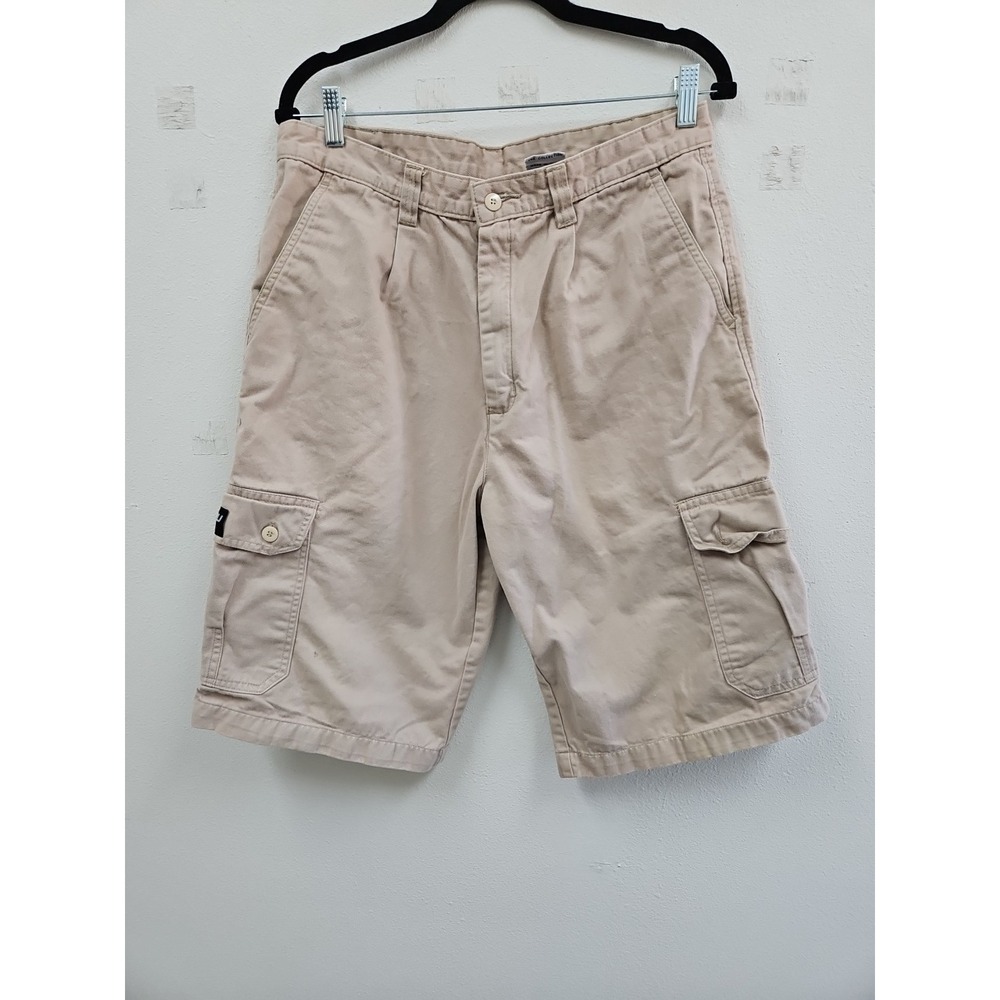 FUBU Shorts Mens 34 Khaki Beige  Fubu New York Y2K